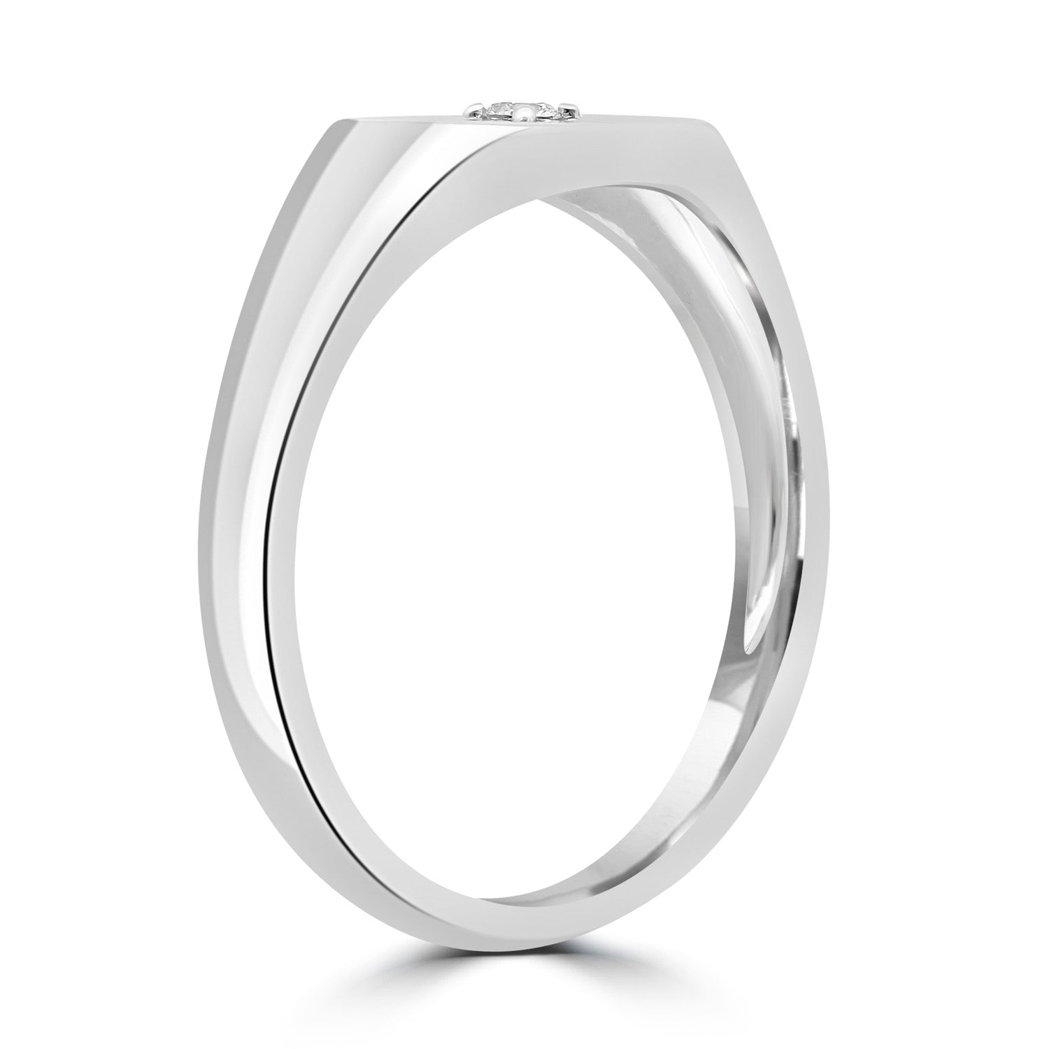 0.03ct HI I1 Diamond Ring in 9ct White Gold