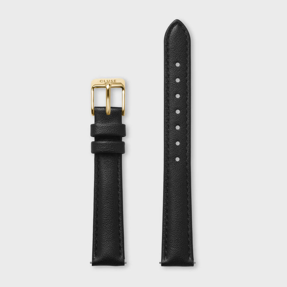 CLUSE 14mm Strap Black & Gold CS12101