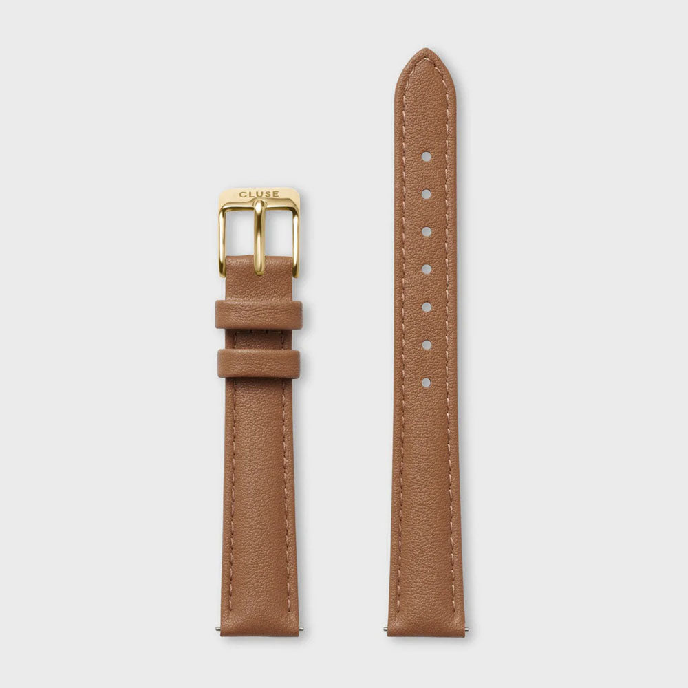 CLUSE 14mm Strap Light Brown & Gold CS12104